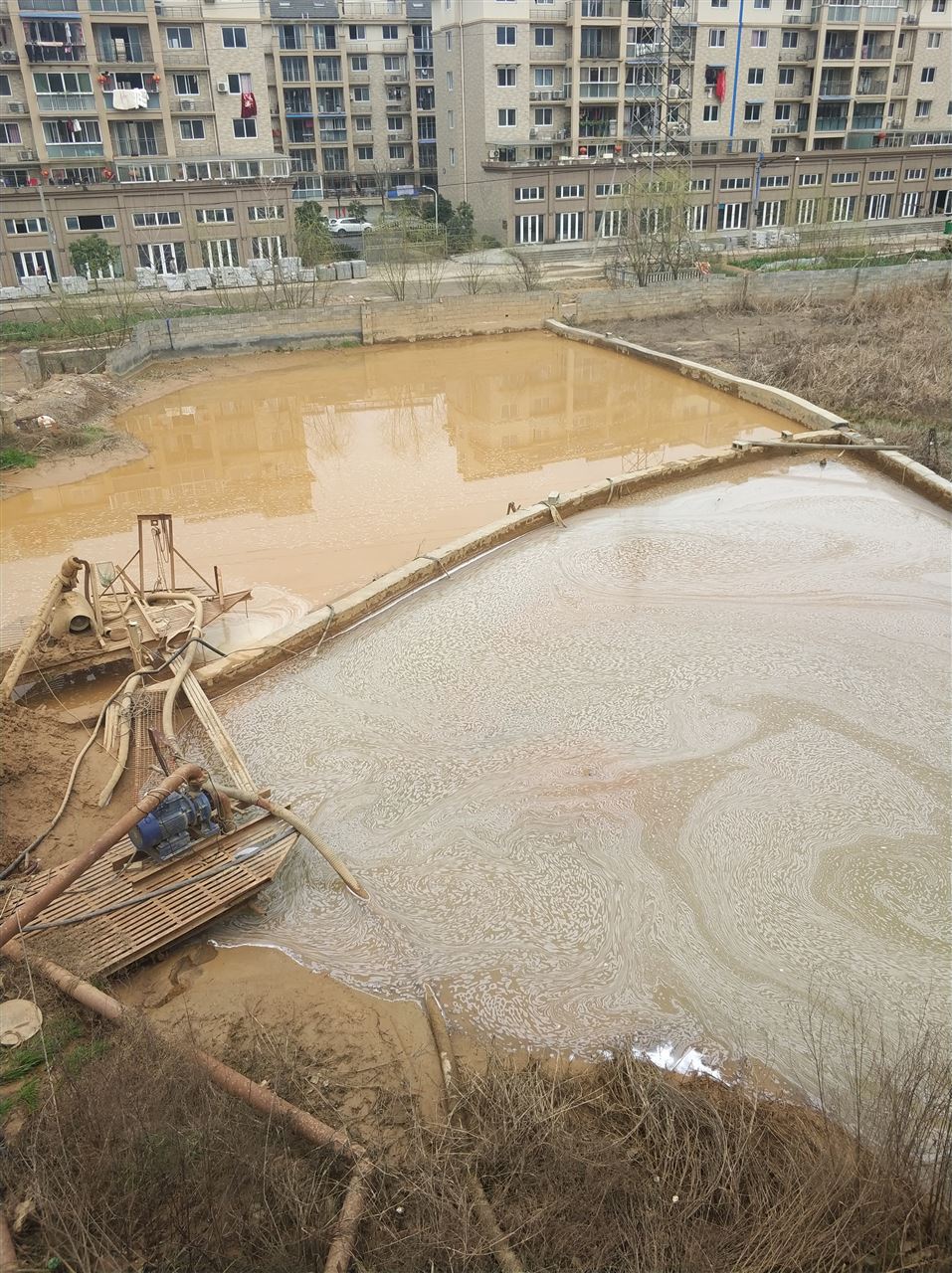 濮阳沉淀池淤泥清理-厂区废水池淤泥清淤